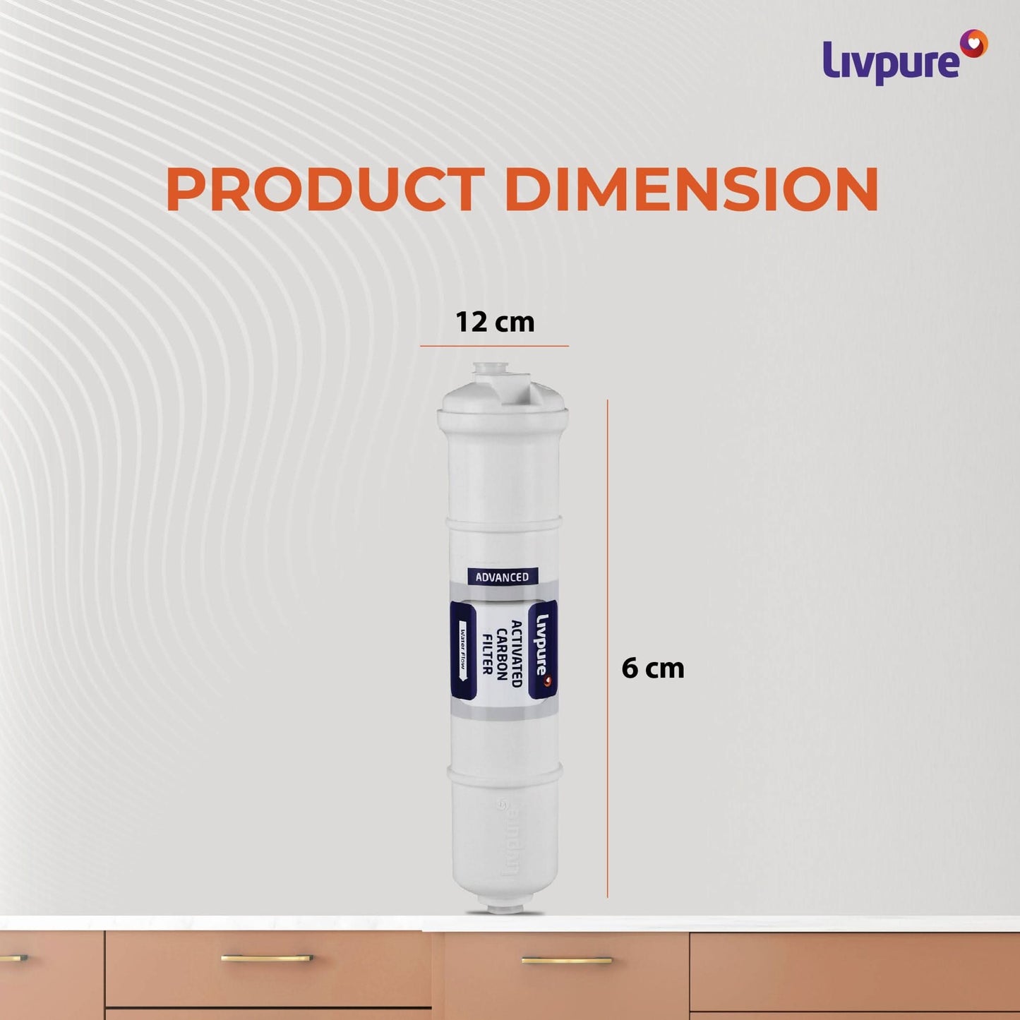Livpure  Critical Spare Activate Carbon Filter