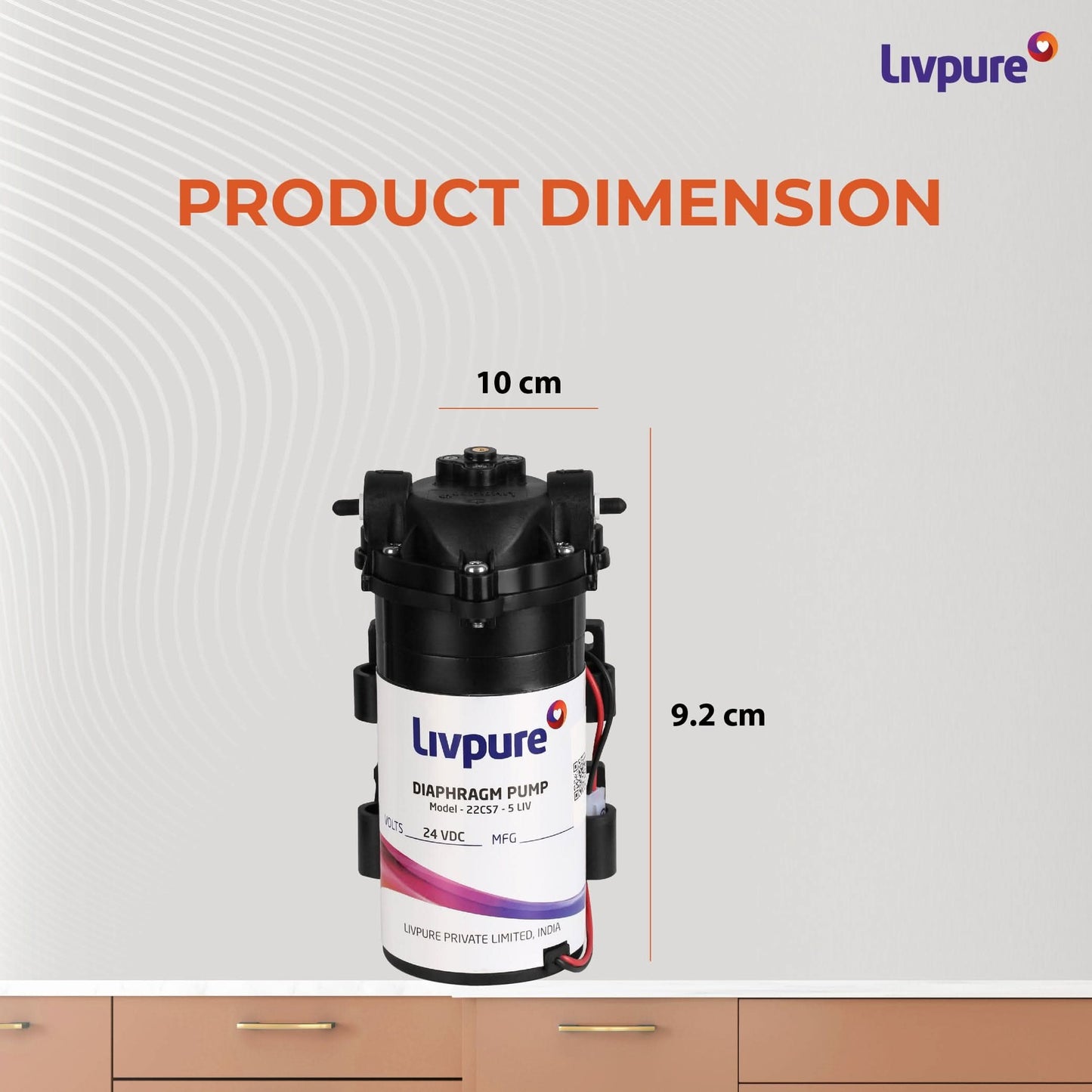 Livpure Critical Spare Booster Pump E-100