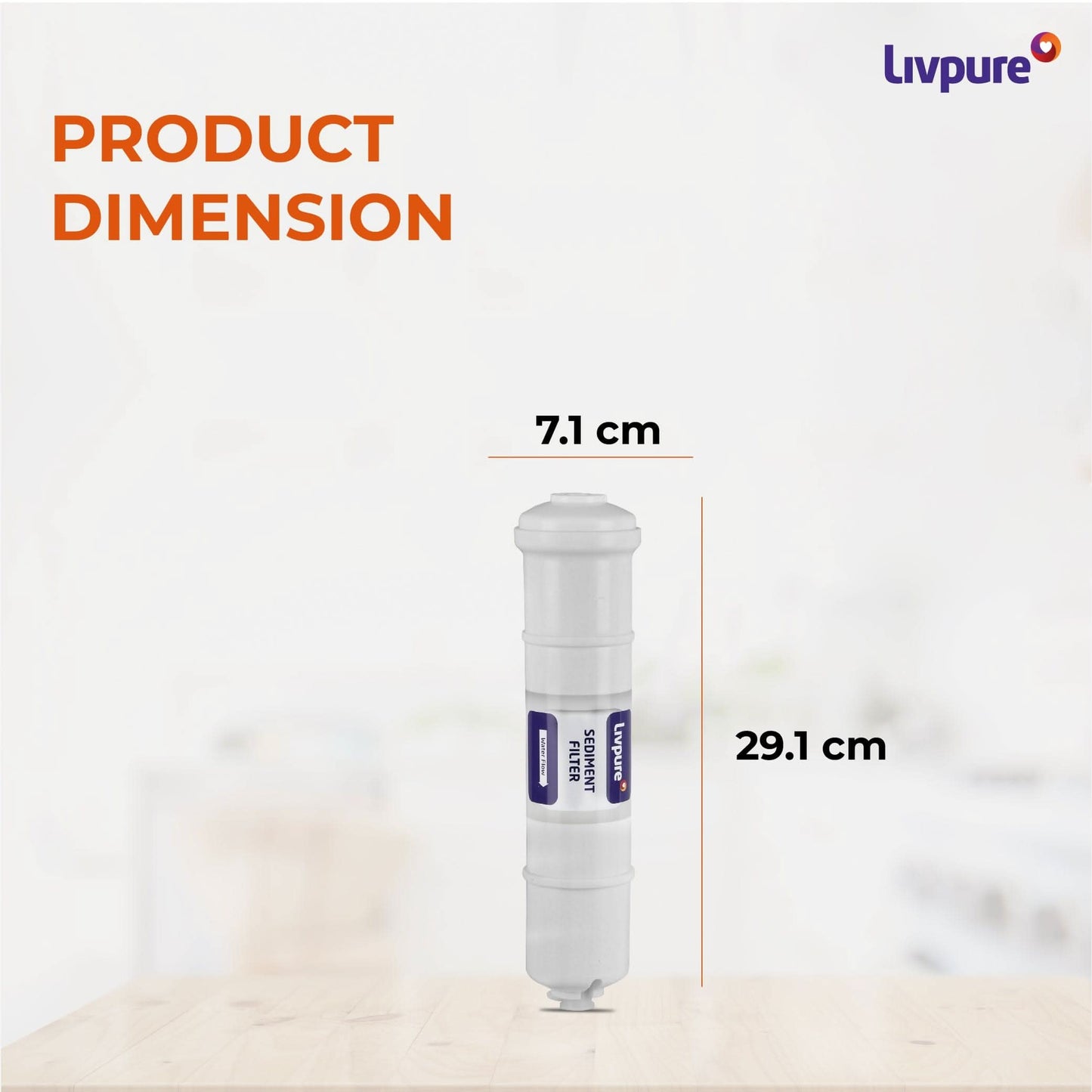 Livpure Critical Spare Sediment Filter