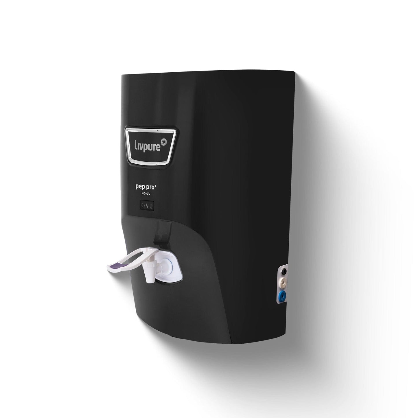 Livpure RO LIVPURE LIV-PEP-PRO-PLUS+ 7 L RO + UV + UF Water Purifier (Black)