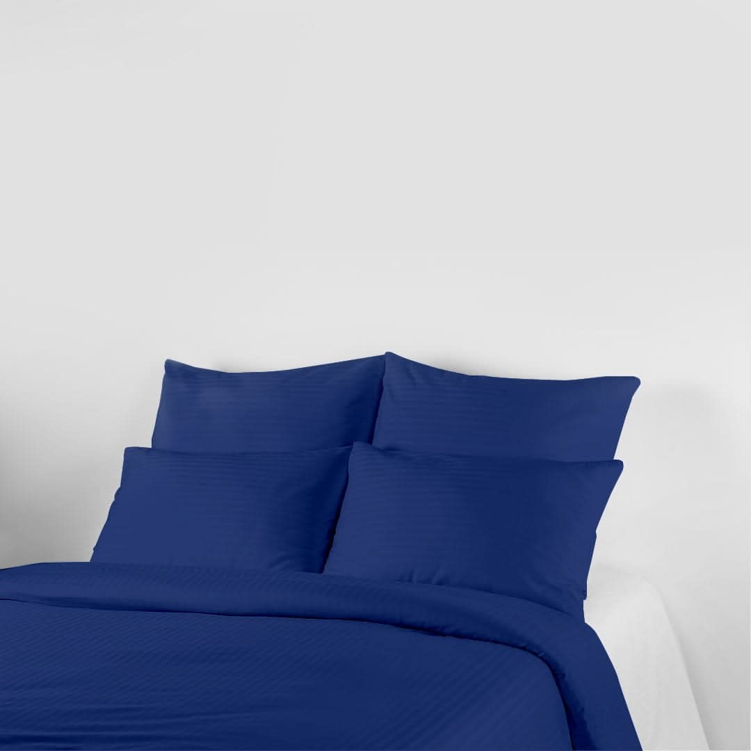 Livpure Sleep Bed & Linen Double / NavyBlue Premium Cotton Comforter/Duvet Cover