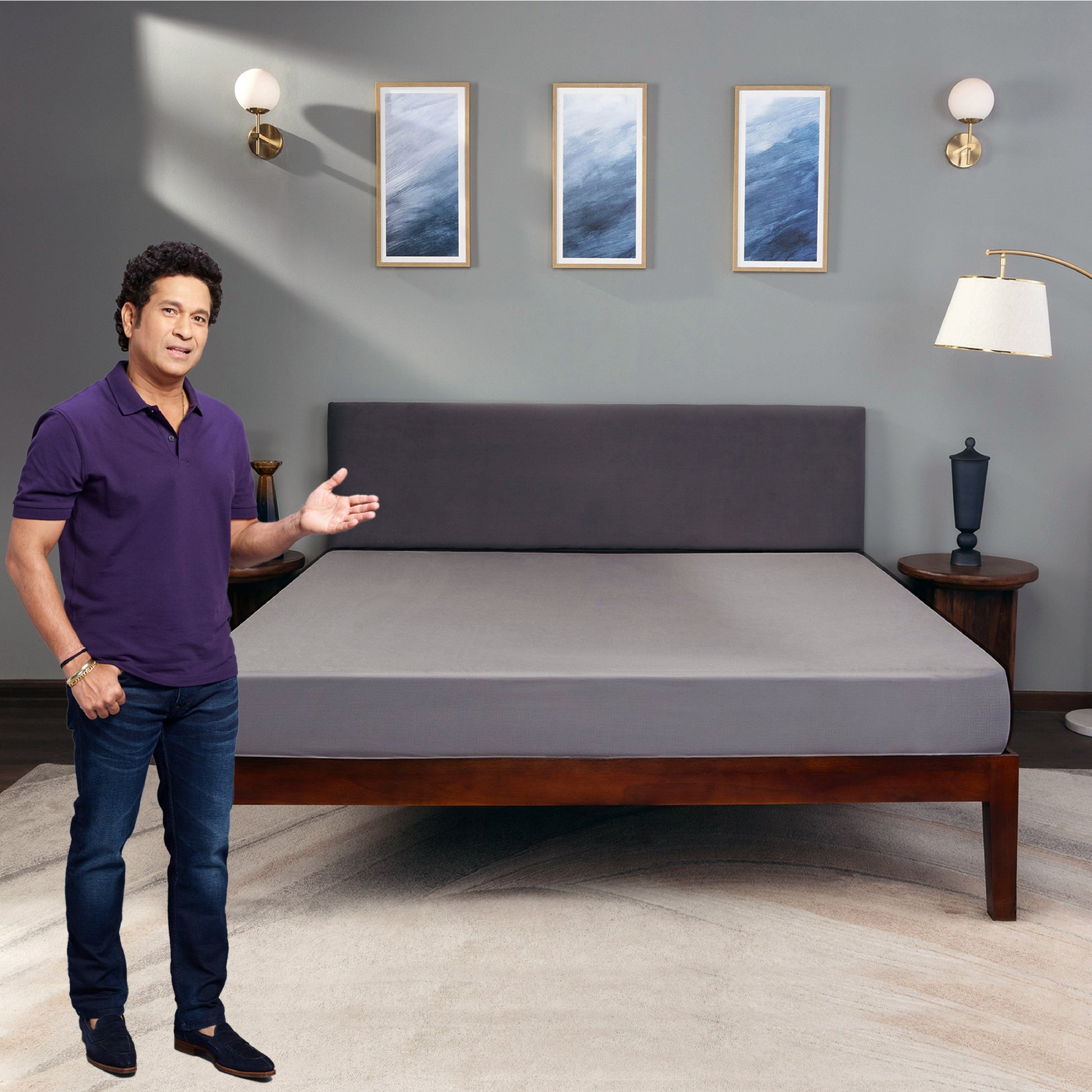 Livpure Sleep Bed & Linen Livpure Smart Fitted Breathable, Stretchable, 100% Waterproof, Ultra Soft Terry Mattress Cover